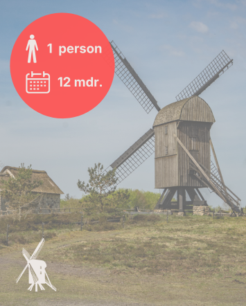 Årskort til Frilandsmuseet Hjerl Hede